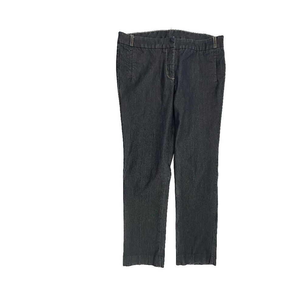 Bisou Bisou Slim Straight Leg Women's size 16 Black Denim jeans